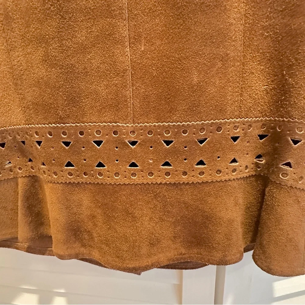 Brown Suede Vest - Picture 10 of 12